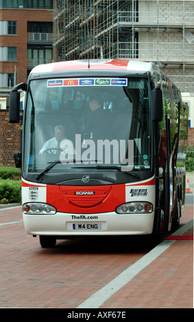 England Fußball international Stockfoto