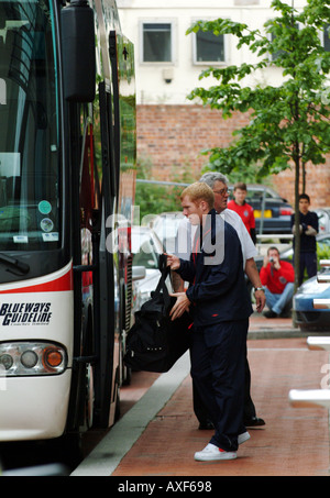 Paul Scholes England Trainer Gruppe international Stockfoto