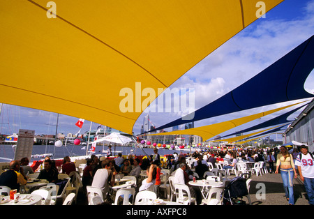 Designfestivals in Docklands, Melbourne, Australien Stockfoto