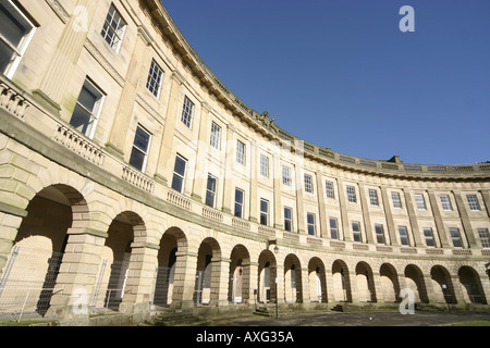 Der Halbmond Buxton Derbyshire UK Stockfoto