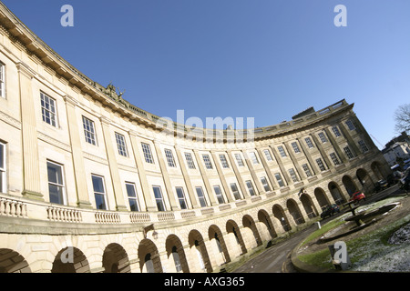 Der Halbmond Buxton Derbyshire UK Stockfoto