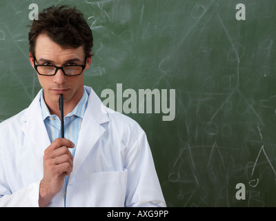 Porträt des Wissenschaftlers Stockfoto