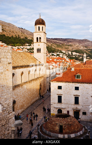 Alte Stadt von Dubrovnik, Kroatien Stockfoto