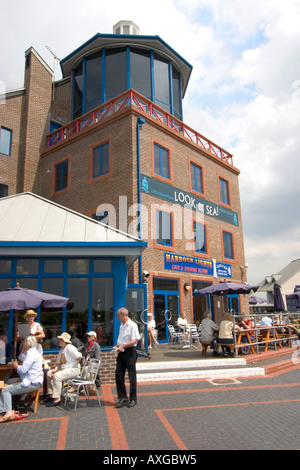 Blick und Meer Visitor Centre Littlehampton West Sussex UK Stockfoto