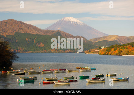 See-Ashi und Mount Fuji, Honshu, Japan Stockfoto