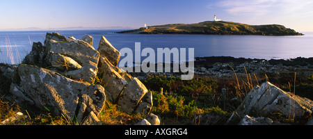 Leuchtturm auf der Insel Stockfoto