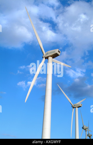 Windmühlen auf den Kanarischen Inseln Windräder Bzw Windkraftanlagen Auf teneriffa Stockfoto
