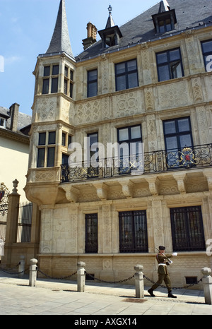 Königspalast in Luxemburg Stockfoto