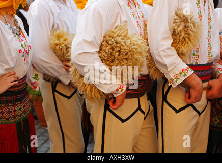 Serbische Tänzer Stockfoto