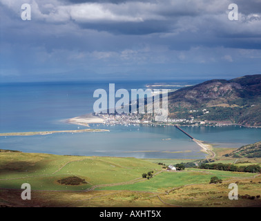 Blick über Aber Mawddach und Abermaw. Snowdonia-Nationalpark. Stockfoto