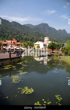 Pantai Kok Tourist Village Resort der Insel Langkawi. Malaysien Stockfoto