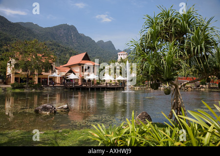 Pantai Kok Dorf der Insel Langkawi. Malaysien Stockfoto