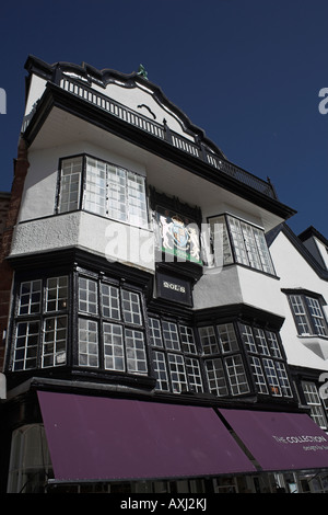 Mols Kaffee Haus Exeter Kathedrale nahe Devon England Stockfoto