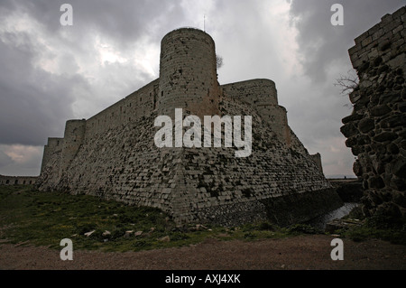 Krak des Chevaliers Syrien Stockfoto