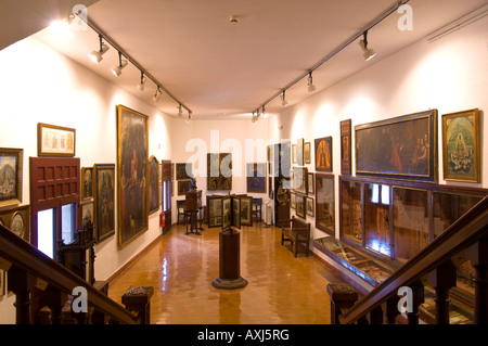 Museu Frederic Mares Barri Gotic Barcelona Catalunya Spanien Stockfoto
