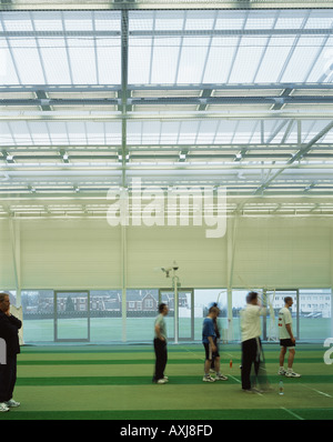 NATIONALEN CRICKET ACADEMY AN DER LOUGHBOROUGH UNIVERSITY Stockfoto