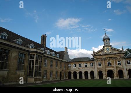 Kapelle des Emmanuel College vor Gericht in Cambridge, UK Stockfoto