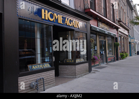 Main Street Stadt Brockville Thousand Islands Region Ontario Kanada Stockfoto