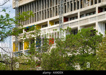 Marseille-la Cité Radieuse Le Corbusier Architekt Stockfoto