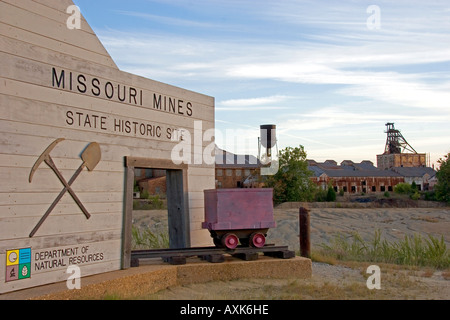 Missouri Minen State Historic Site in Park Hills Missouri Stockfoto