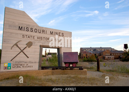 Missouri Minen State Historic Site in Park Hills Missouri Stockfoto