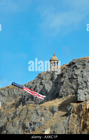 Crich vierziger Wochenende Peak District Nationalpark Derbyshire England UK Stockfoto