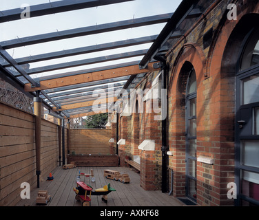 ST PANCRAS KRANKENHAUS KINDERGARTEN Stockfoto