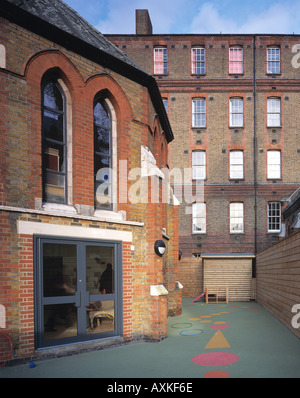 ST PANCRAS KRANKENHAUS KINDERGARTEN Stockfoto