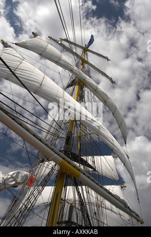 Mercedes Tall Ship Stockfoto