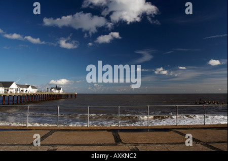 Southwold Promenade Stockfoto