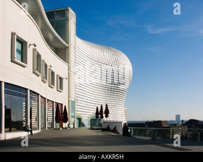 Selfridges Gebäude in der Morgensonne Winter Bullring, Birmingham, West Midlands, England, UK Stockfoto