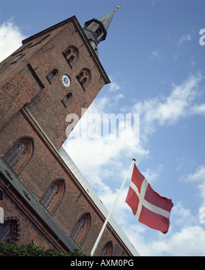 Dänemark. Odense. Skt. Knuds Domkirke, Glockenturm Stockfoto