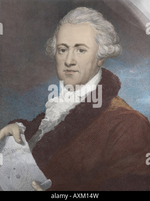 Deutsch-britische Astronom Sir Frederick William Herschel. Stockfoto