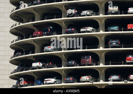 Parkhaus Marina City Chicago Illinois USA Stockfoto