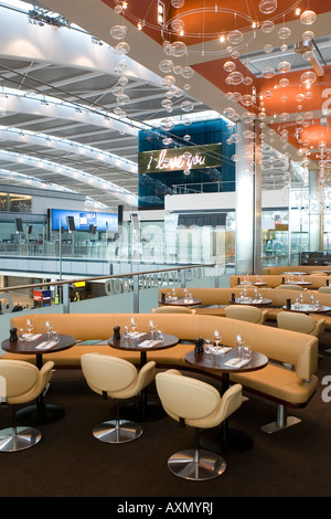 Gordon Ramsay "Flugzeug" Imbiss am Heathrow Terminal 5 Stockfoto