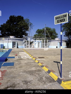 TOOTING BEC LIDO Stockfoto