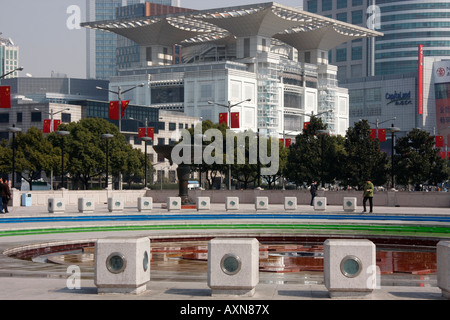 Die Shanghai Urban Planning Exhibition Hall ist in Peoples Square oder rerum Park in Shanghai,