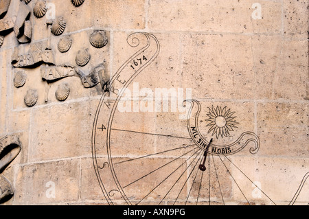 Das Musée de Cluny, offiziell bekannt als Musée National du Moyen Age Stockfoto