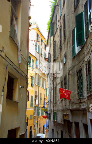 Italien Ligurien Genua Genua Altstadt Stockfoto