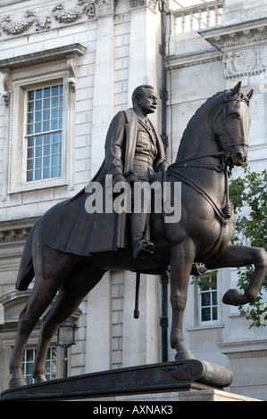 Field Marshal Earl Haig-Denkmal in Whitehall, London, UK Stockfoto