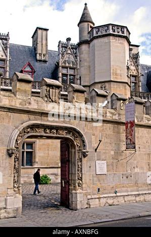 Das Musée de Cluny, offiziell bekannt als Musée National du Moyen Age Stockfoto