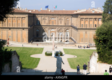 Palazzo Pitti und Boboli-Garten Florenz Italien Stockfoto