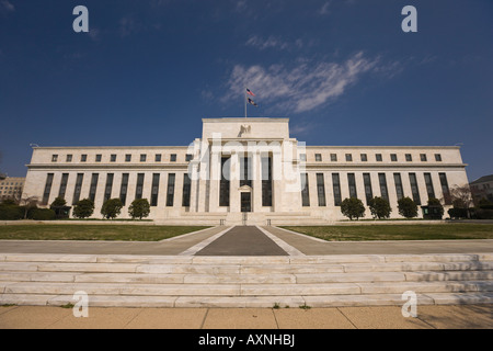 WASHINGTON DC USA United States Federal Reserve Bank aufbauend auf Constitution Avenue Stockfoto