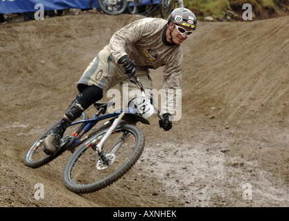 MOUNTAIN BIKE WORLD CUP SERIE IN FORT WILLIAM Stockfoto