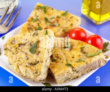 SPANISCHE TORTILLAS TAPAS Stockfoto