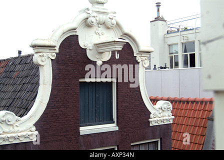 Roomolenstraat und Singel Kanal-Straße in Amsterdam Stockfoto