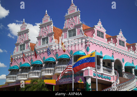 Royal Plaza Einkaufszentrum Oranjestad Aruba Caribbean Stockfoto