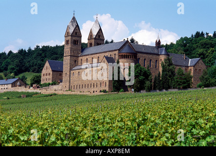 Abtei St. Hildegard, Rüdesheim, Rheingau, Hessen, Deutschland Stockfoto