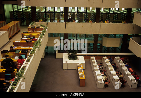 Tsinghua University Library. Apr 2005 Stockfoto