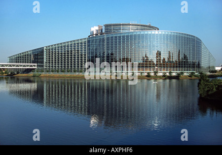 Europa-Frankreich-Elsass-Straßburg-EU-Parlament Stockfoto